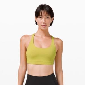 Lululemon Energy Bra size 12 in yellow pear 🍐(chartreuse)